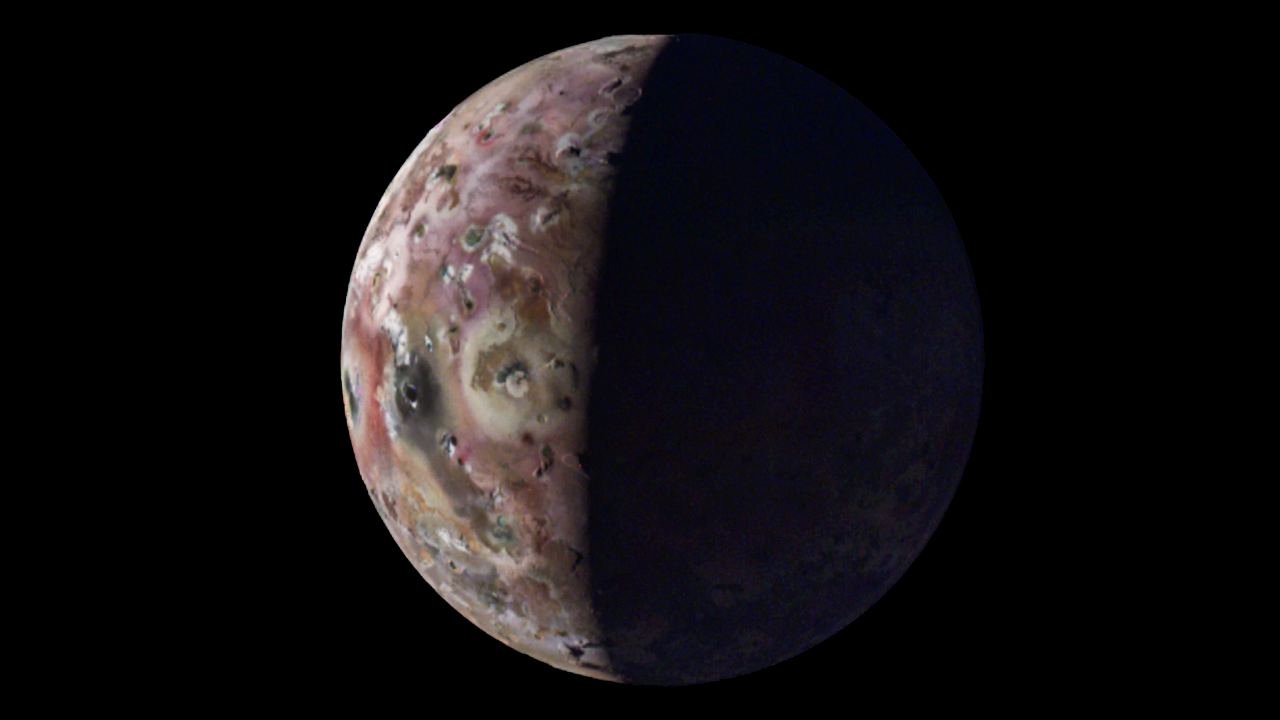 Jupiter Volcanic Moon Io