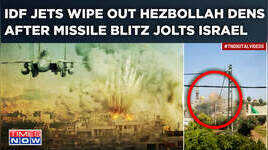 IDF Jets Flatten Hezbollah Dens As Irans Proxy Hammers Israel With Drones Watch Dramatic Video