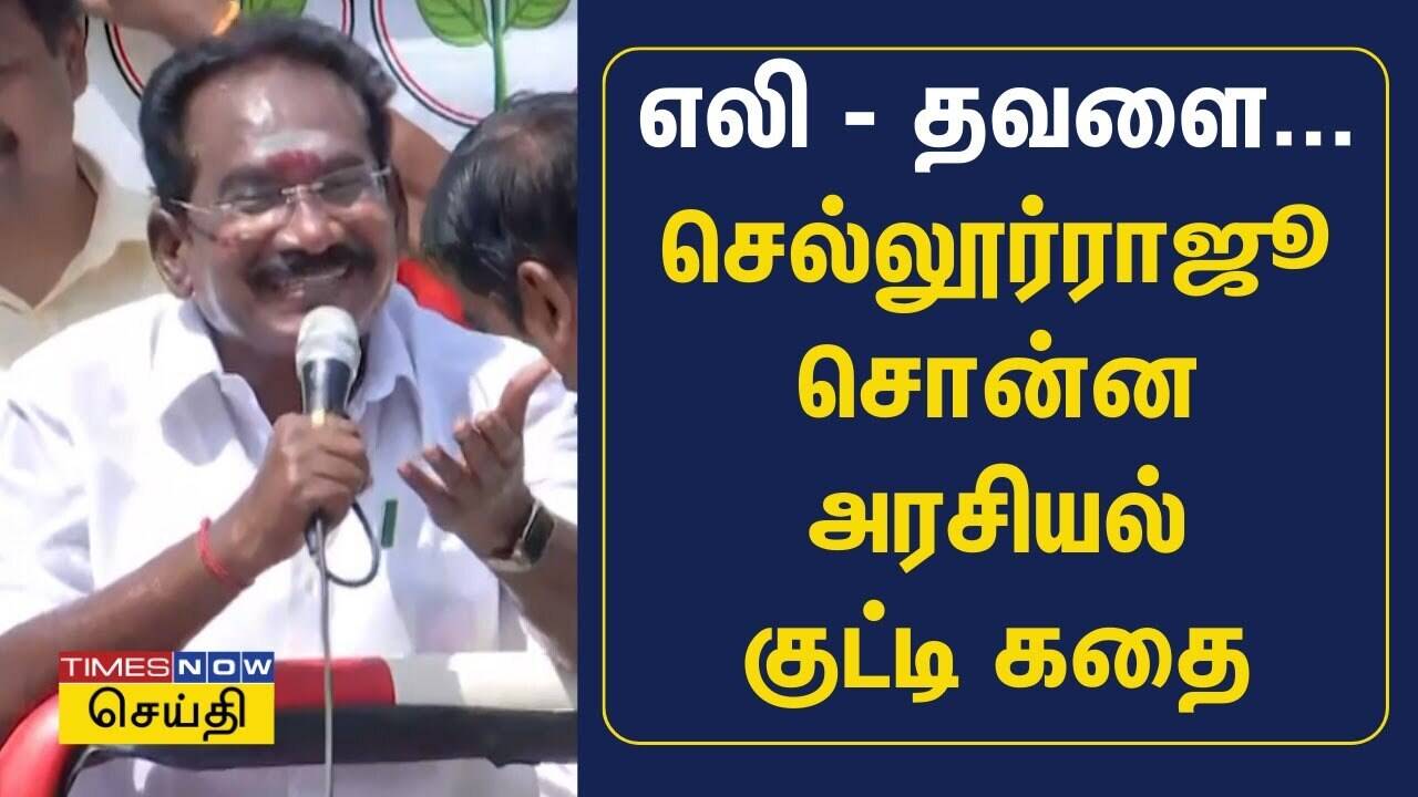  இந்தியா கூட்டணிக்கு எலி - தவளை கதை சொன்ன்ன செல்லூர் ராஜூ| ADMK SELLUR RAJU 