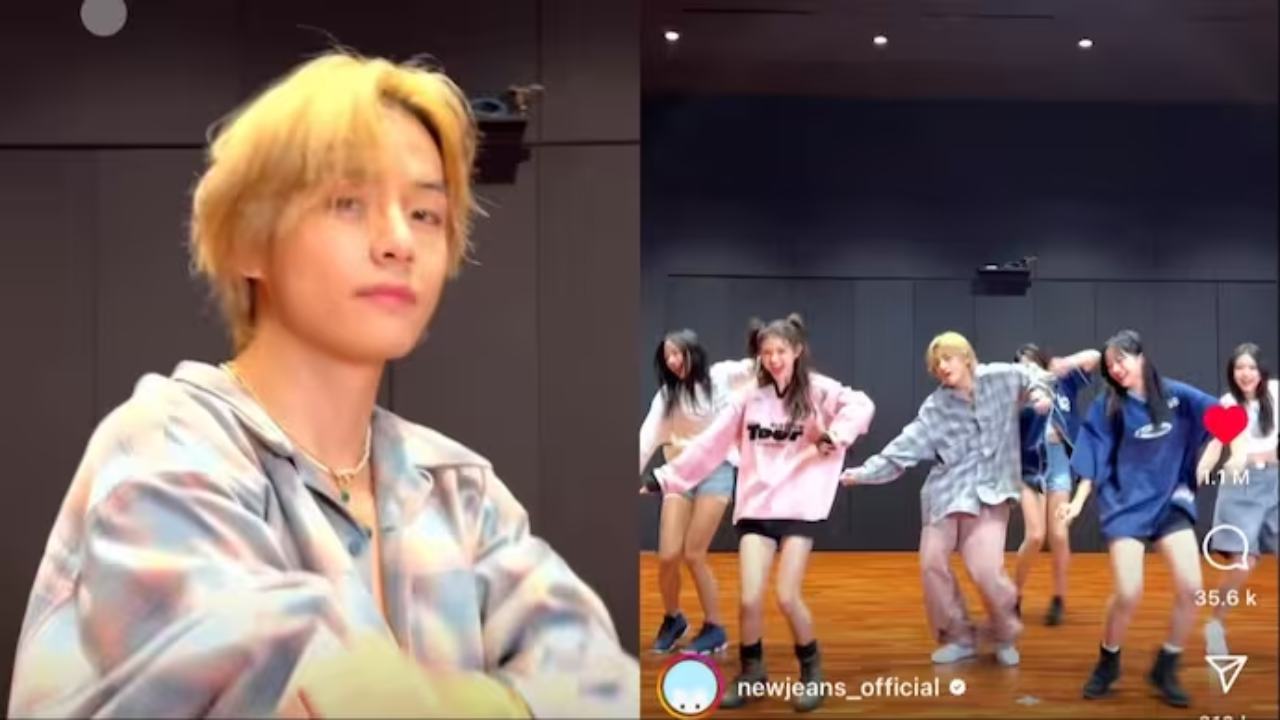 BTS V Dances With New Jeans to Mallika Sherawat's Mayya Mayya in Fan-Made Viral Video. Watch