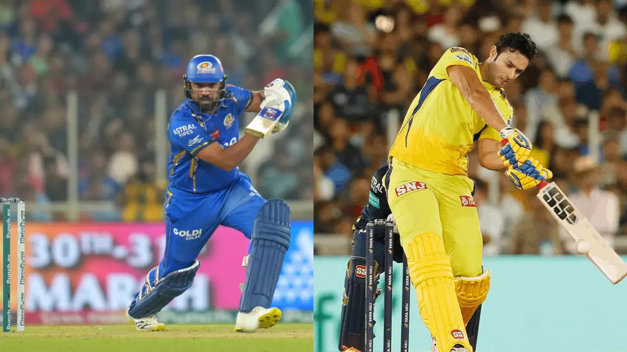 rohit sharma shivam dube mi csk