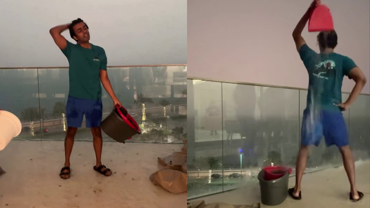 Viral Video: Indian Entrepreneur Vlogs Struggles Of Working Remotely in Dubai Floods