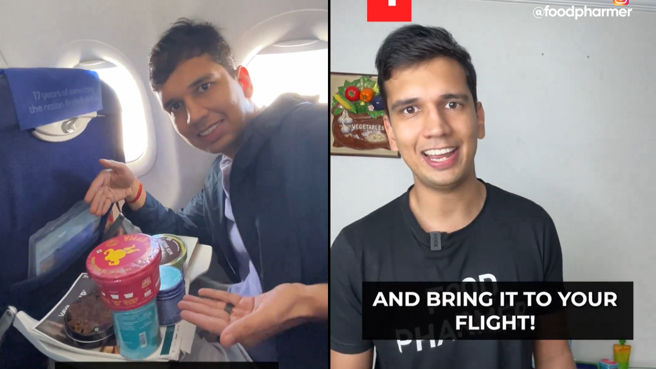 Upma Served By IndiGo Has More Sodium Than Maggie? Airline Responds To Influencer's Viral Video (Photo: Screengrab/X)