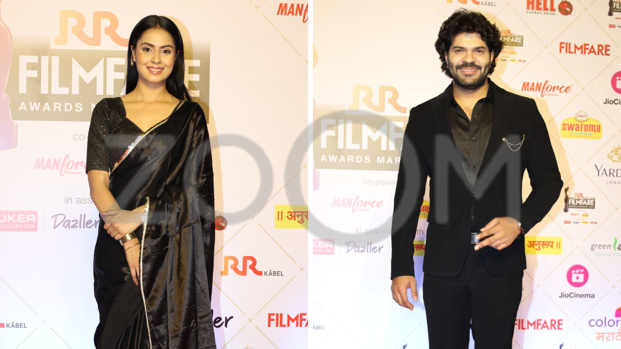 RR Kabel Filmfare Awards Marathi 2024: Gauri Deshpande, Hardik Joshi And More Amp Up Glam Quotient On Red Carpet