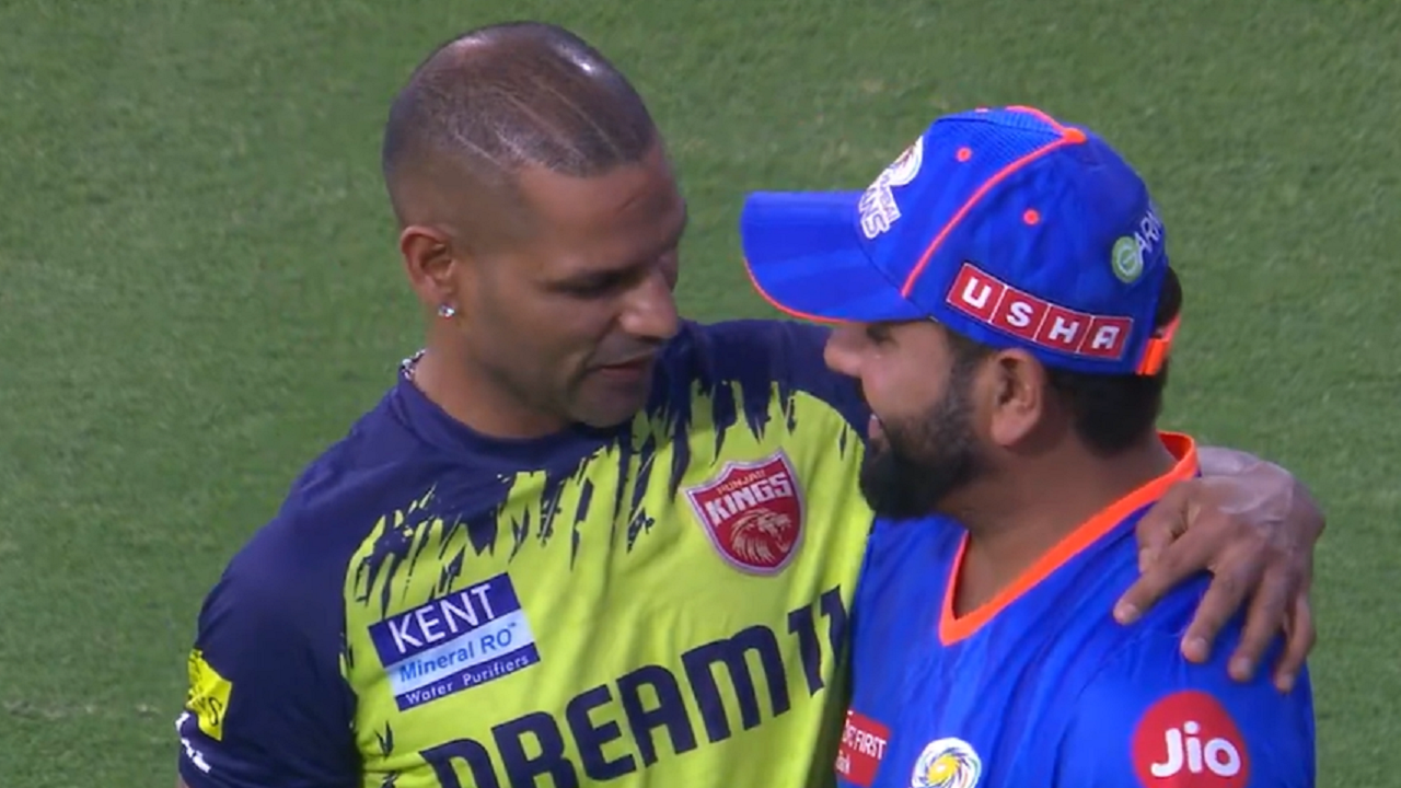 WATCH: Rohit Sharma Shares HILARIOUS Moment With Shikhar Dhawan; Attempts To Make Injured Batter Dance