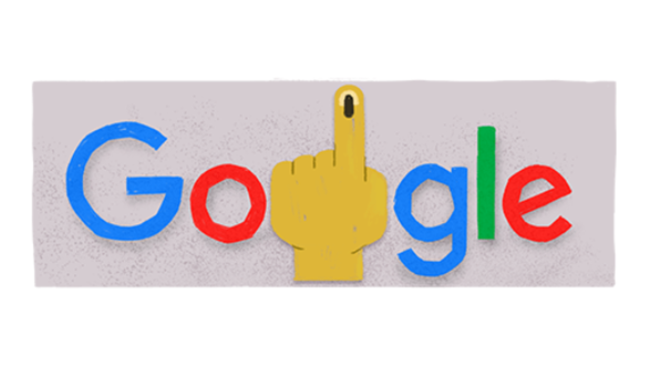 Indian Elections Google Doodle