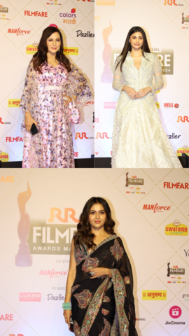 Marathi Filmfare Awards 2024: Best Dressed Celebs On The Red Carpet