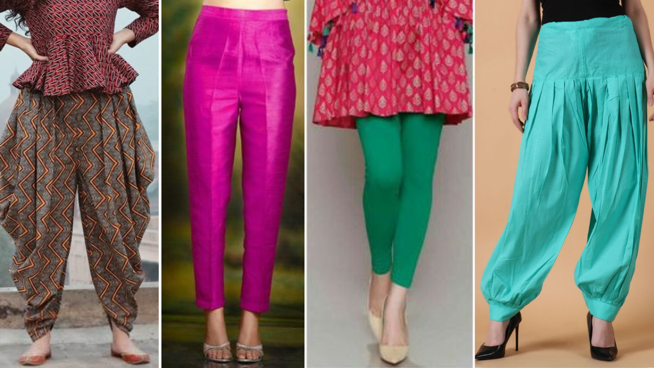 trending and latest 7 bottom fashion ideas on ethnic wear