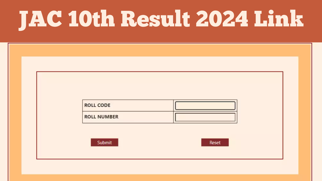 jac.nic.in 10th Board Result 2024 Highlights: DECLARED Jharkhand Board, JAC 10th Result Released on jac.nic.in, Direct Link Here