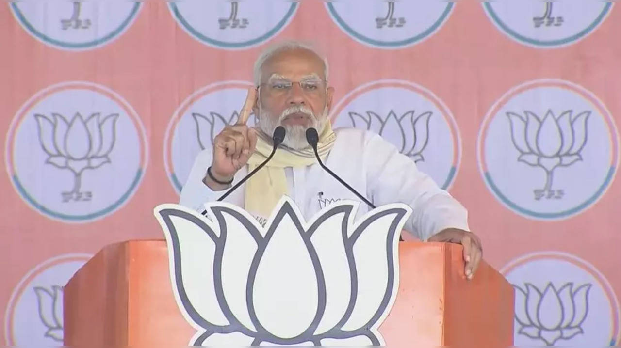 PM Modi addressed a rally in Amroha on April 19
