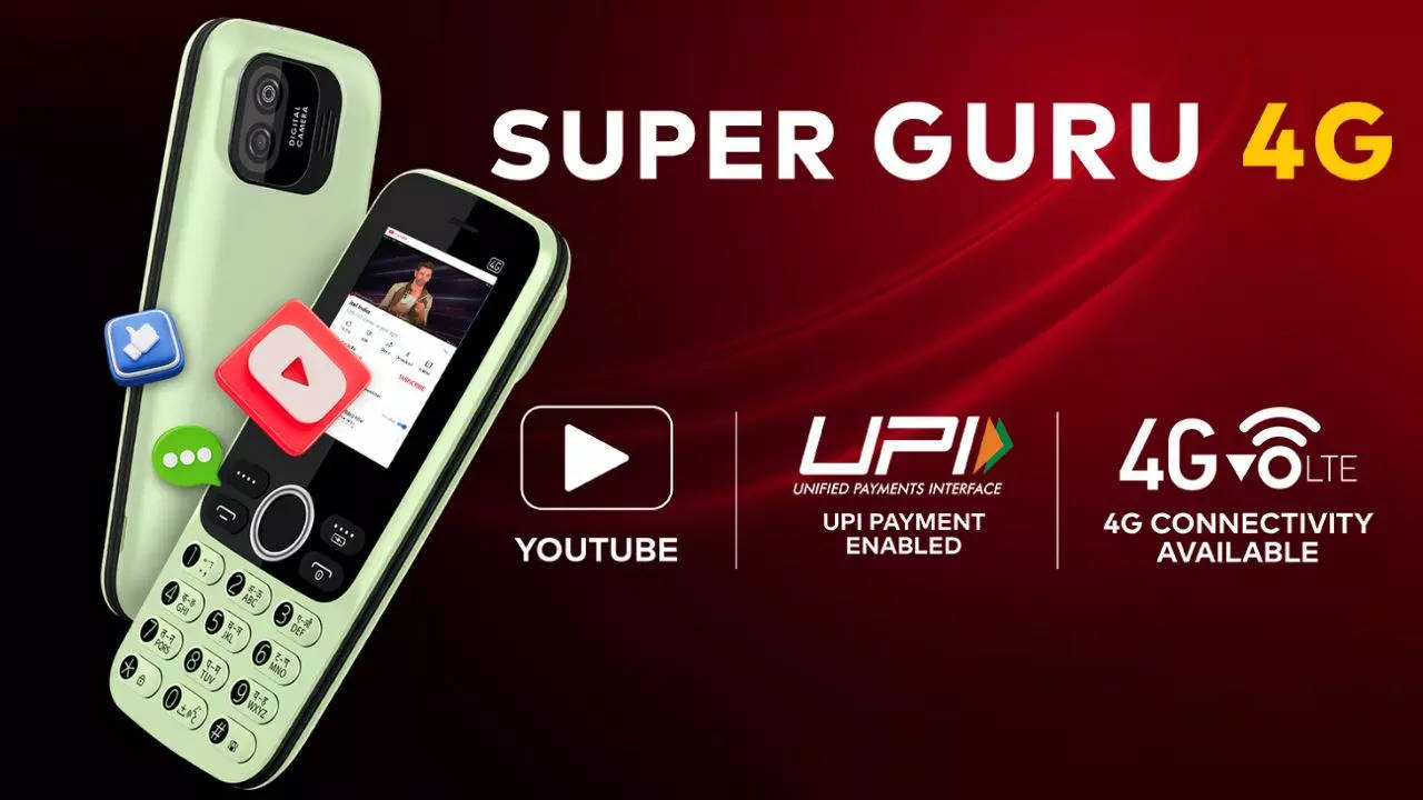 Itel Super Guru 4G Feature Phone Launched In India