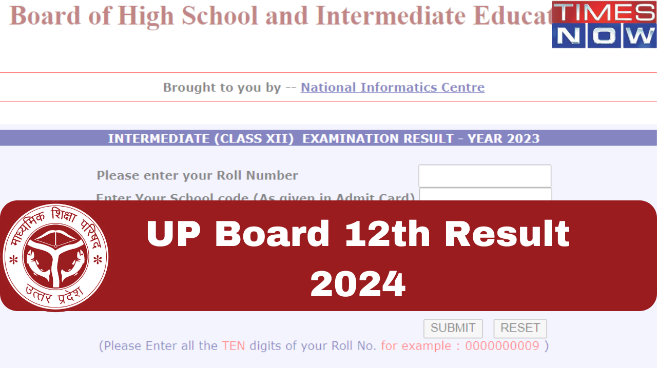 UP 12th Result 2024 Today