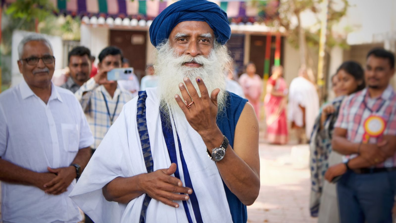 sadhguru votes