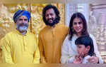Riteish Deshmukh Genelia DSouza Visit Ram Mandir With Son PICS Go Viral