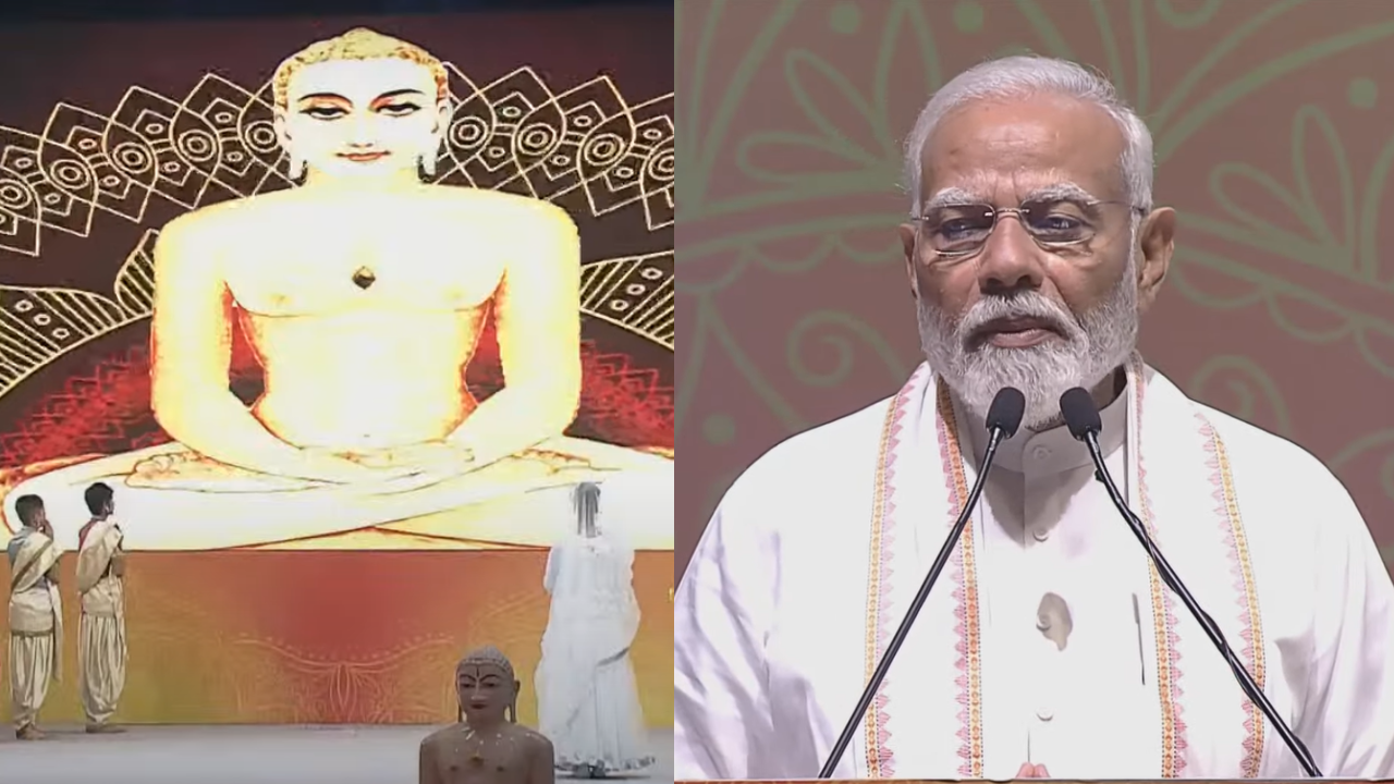 pm modi mahavir jayanti event