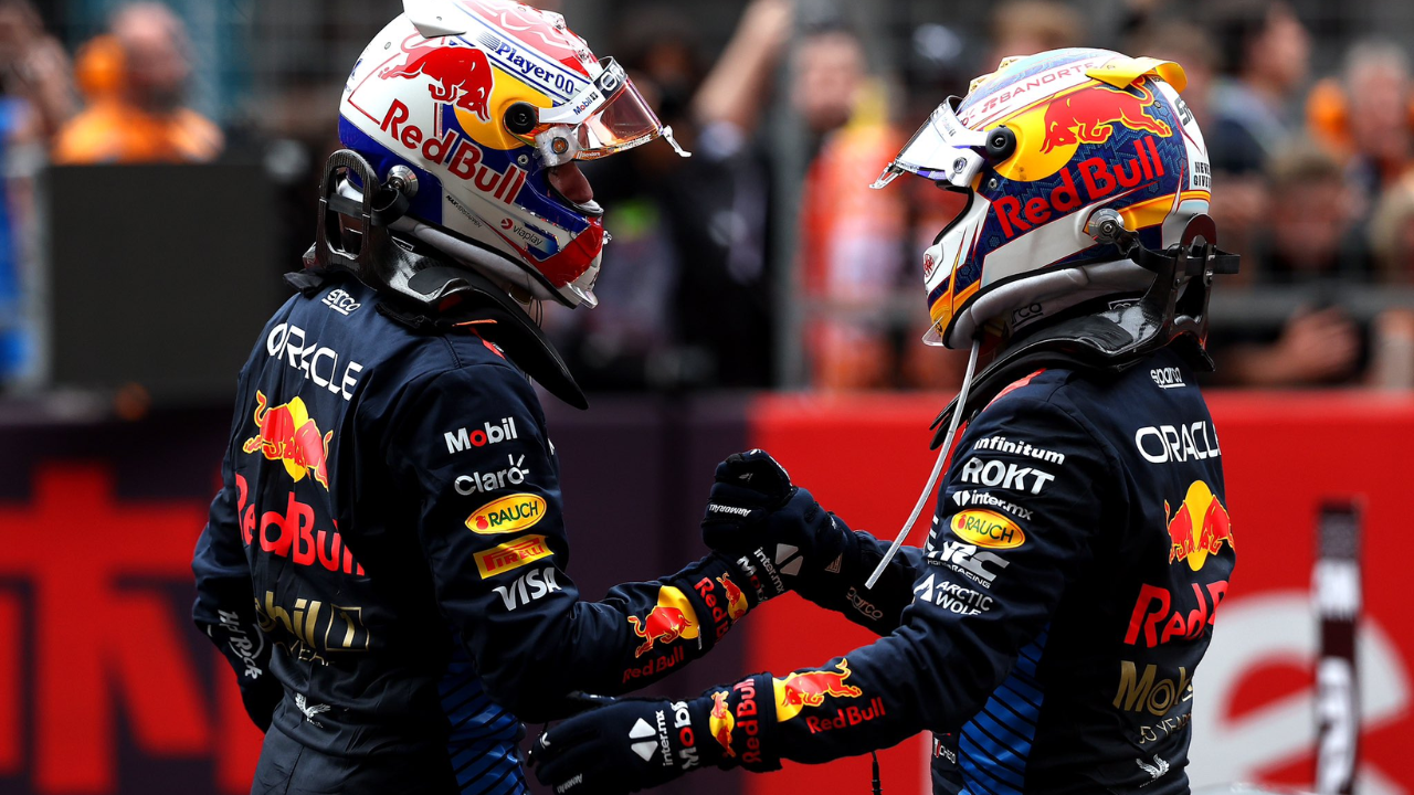 Max Verstappen and Sergio Perez Both Finished On The Podium