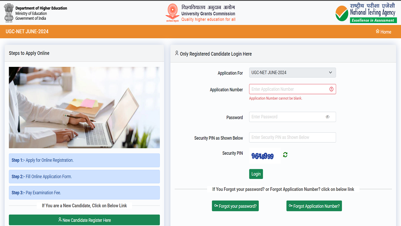 UGC NET June 2024 Registration Begins