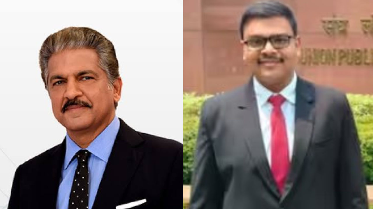 Anand Mahindra Congratulates UPSC Topper Aditya Srivastava