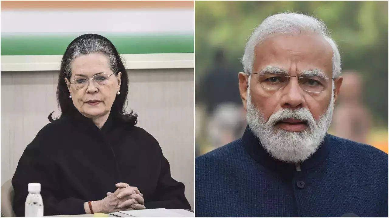 PM Modi Slams Sonia Gandhi For 'Taking Rajya Sabha Route To Enter Parliament'