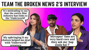 Sonali Bendre Jaideep Ahlawat Shriya talk about Bollywoods underworld links  The Broken News 2