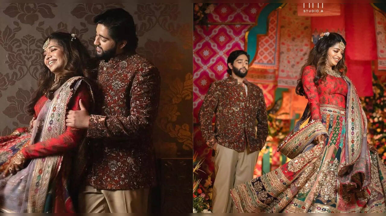  இயக்குனர் ஷங்கரின் மகள் மற்றும் மருமகனா இது! இதுவரை பார்த்திடாத ஐஸ்வர்யா - தருண் கார்த்திக் வெட்டிங் ஃபோட்டோஸ்! 