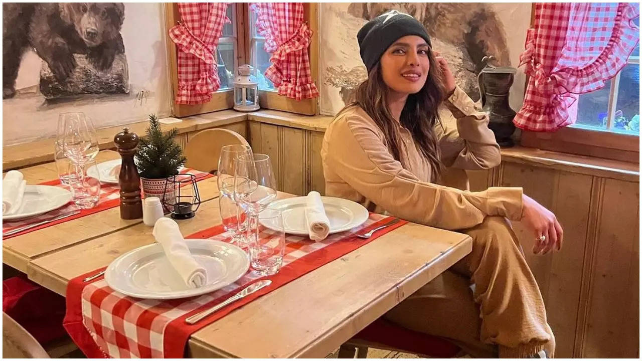 Priyanka Chopra Tries Raclette Cheese For The Very First During Her Swiss Sojourn