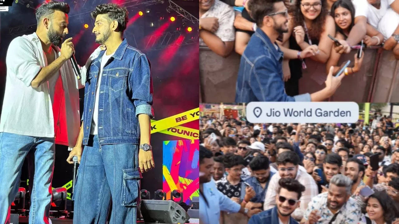 Munawar Faruqui Gives Energetic Performance In Mumbai Despite Being Unwell - Videos Inside