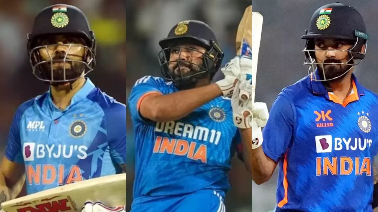 Virat Kohli, Rohit Sharma, KL Rahul