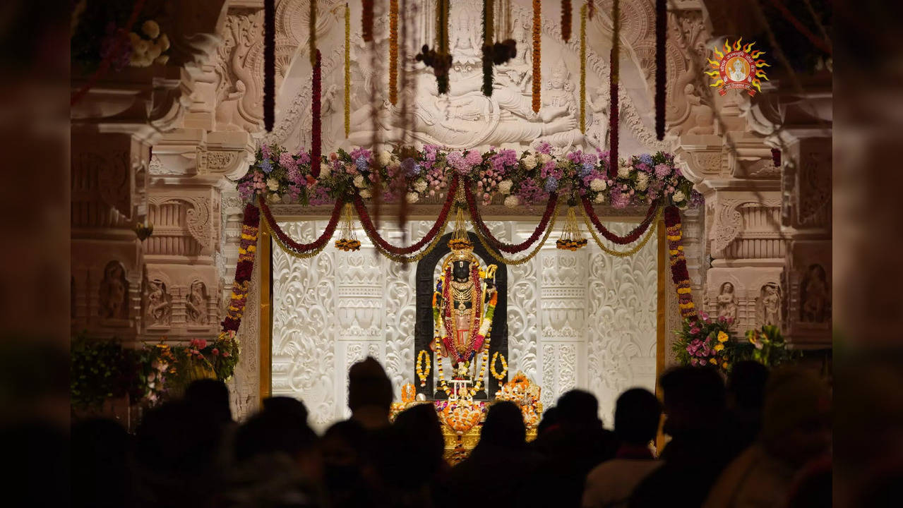 Ram Lalla Idol At Ram Temple In Ayodhya