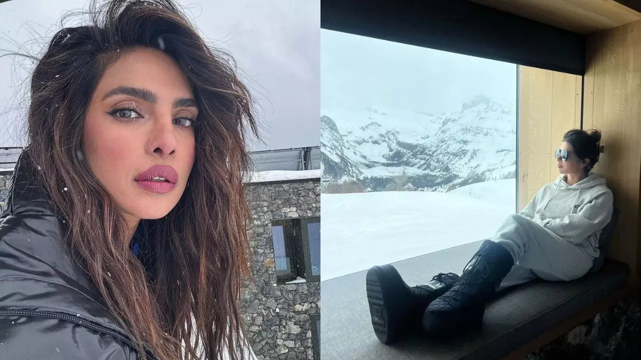 Priyanka Chopra Jonas in Switzerland's Crans Montana