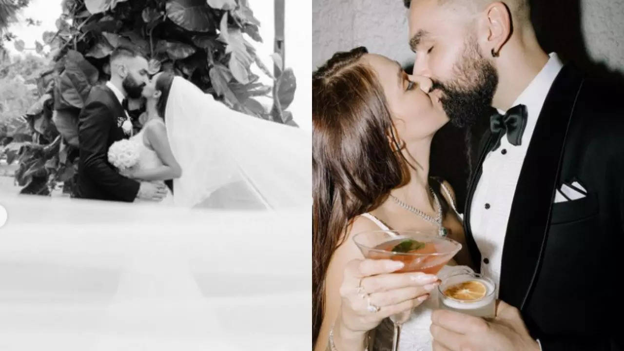 Krissann Barretto's Beautiful White Wedding With Nathan Karamchandani Will Make You Believe In Love, See Pics