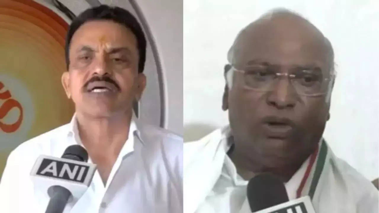 sanjay nirupam targets mallikarjun kharge