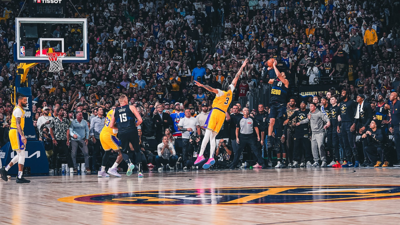 Jamal Murray Hitting The Game Winner Over Anthony Davis 