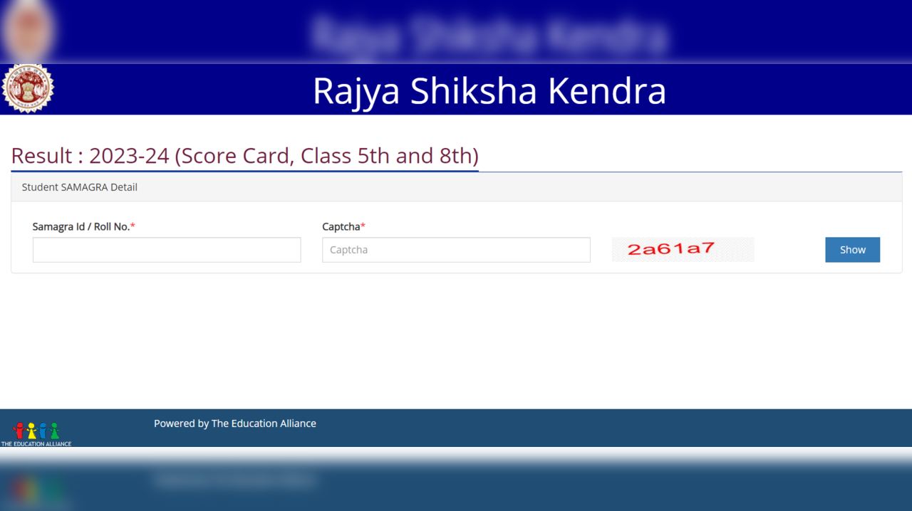 RSK MP 8th Class Result 2024