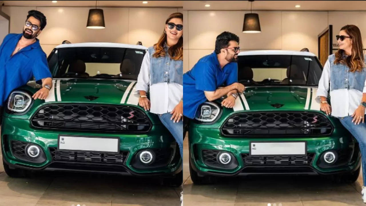 Maniesh Paul, Wife Sanyukta Purchase Swanky Mini Cooper Worth Rs 50 Lakh