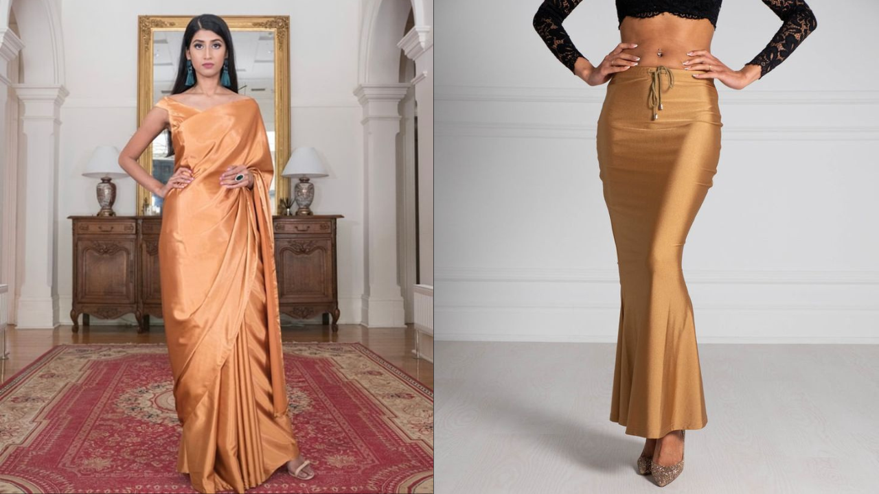 choose a correct petticoat for curvy figure in saree