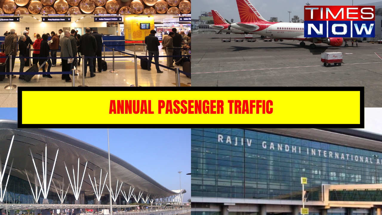 Annual passenger traffic at big city airports. (Representational Image)