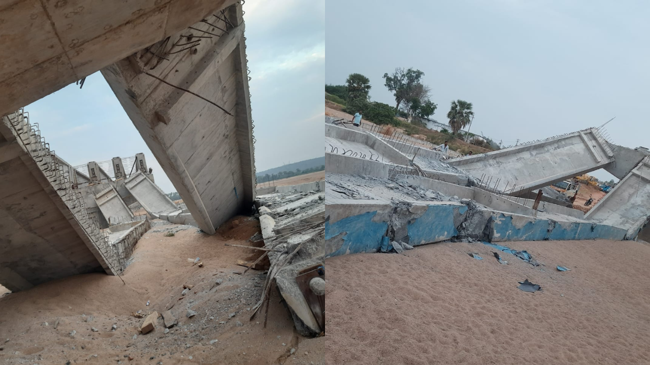 Telangana Bridge Collapses