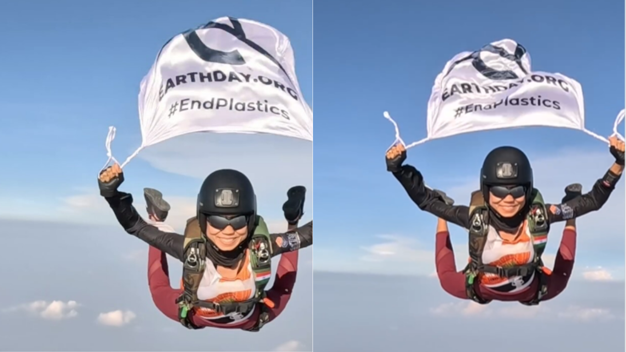 Gujarat’s First Woman Skydiver