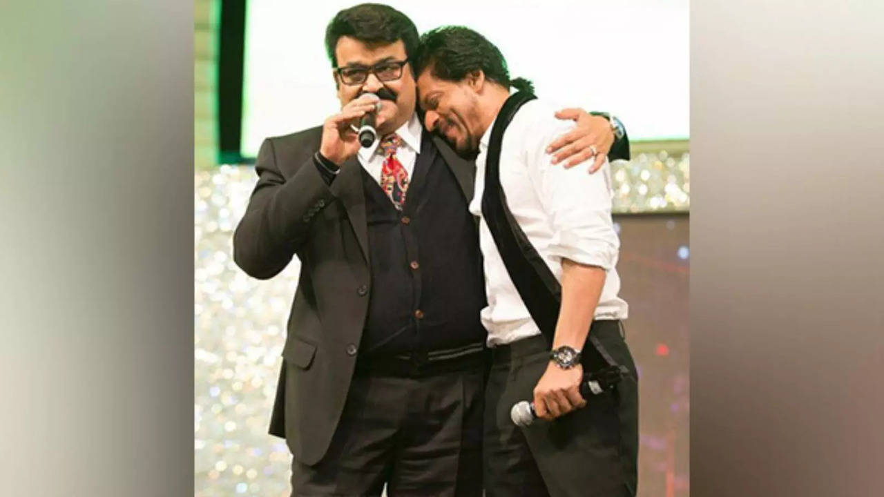 Shah Rukh Khan -Mohanlal's Twitter Exchange Demands Your Attention! Latter Asks SRK To Groove To Zinda Banda Over Breakfast