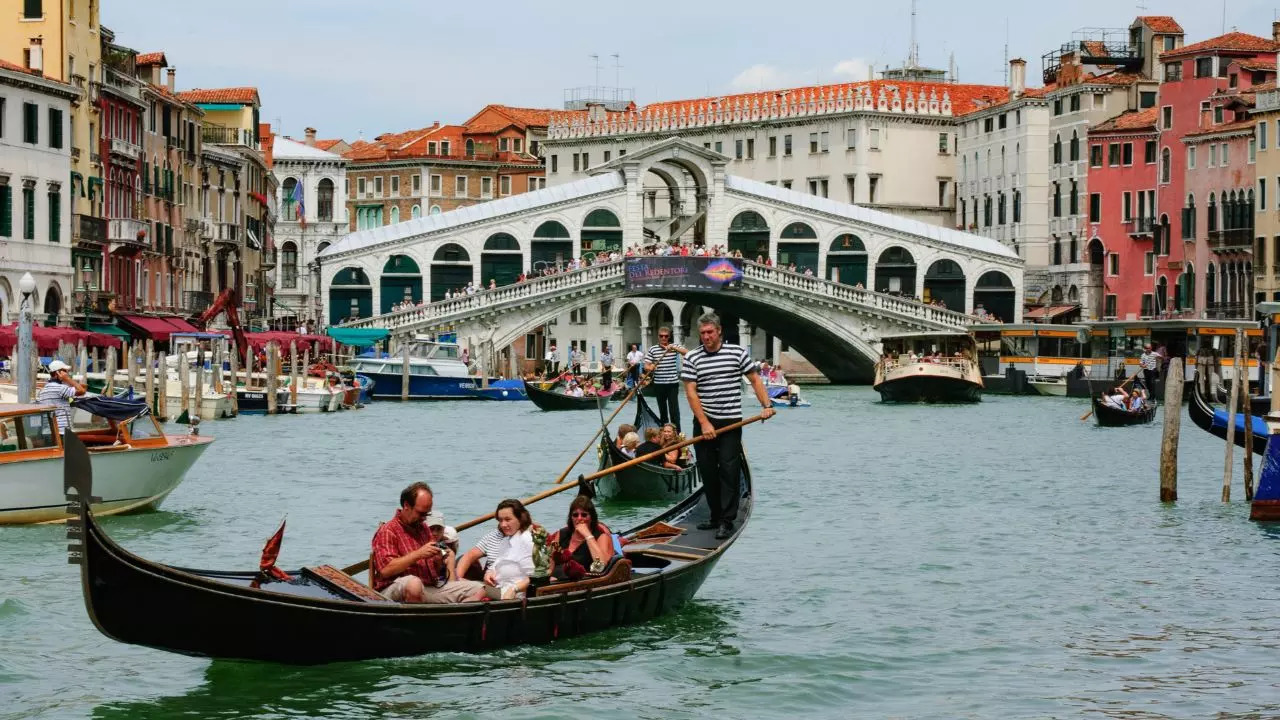 Venice implements day-trip entry fee to tackle overtourism. Credit: Canva