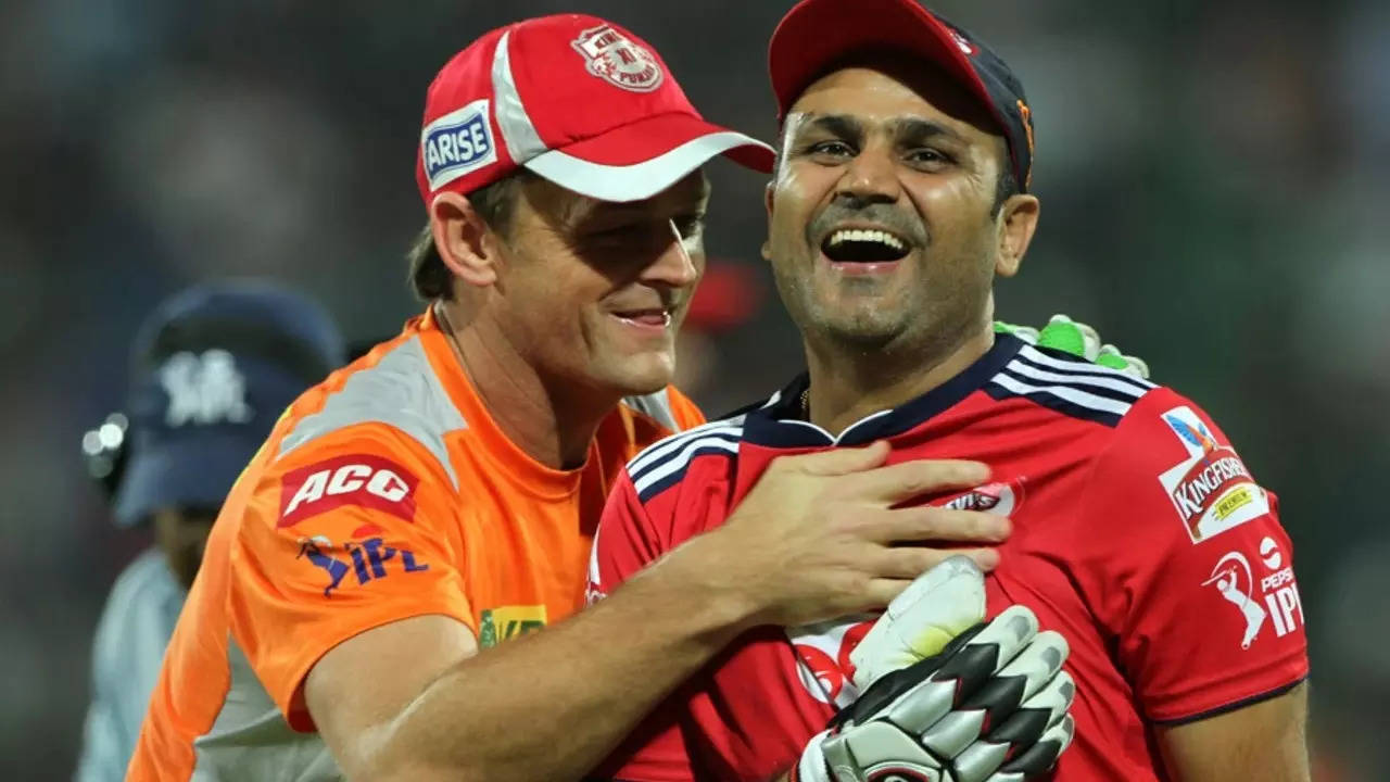 Virender Sehwag, Adam Gilchrist