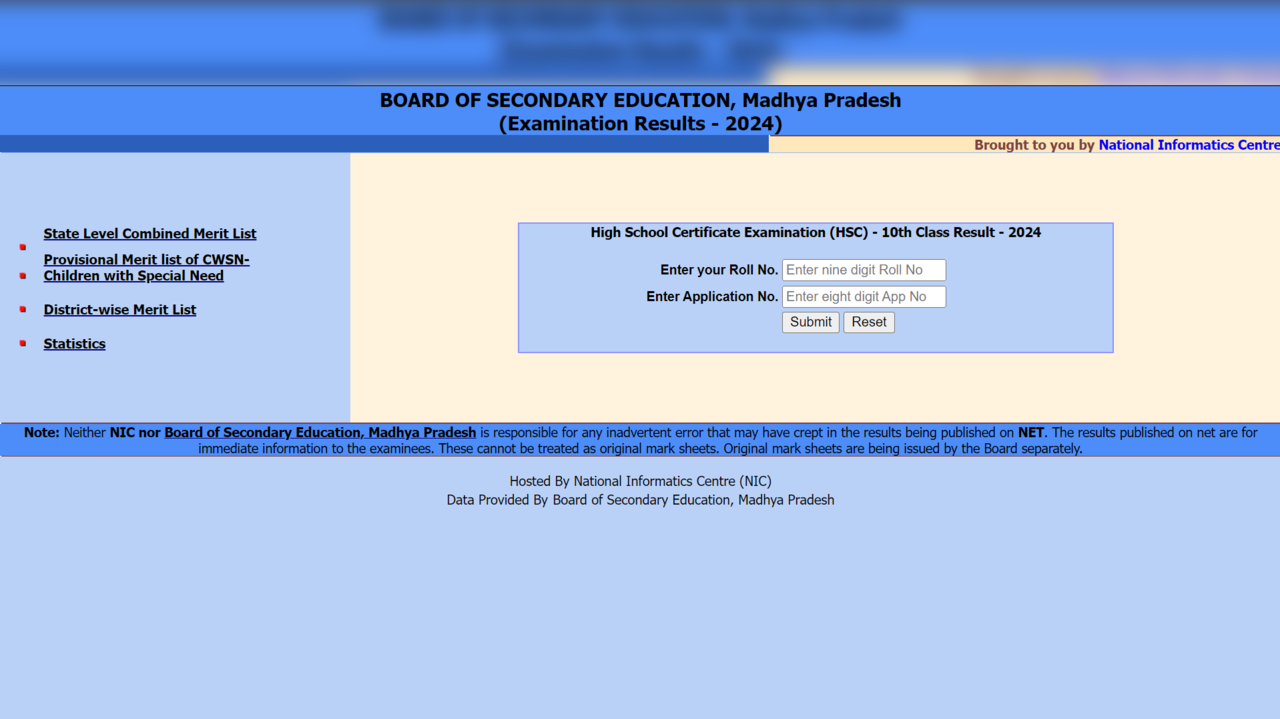 MP Board 10th 12th Result 2024 DECLARED on mpresults.nic.in, mpbse.nic.in