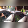 Pakistani Woman Calls Traffic Cop Jahil Then Rams Her Car  Viral Video