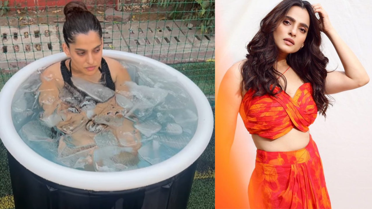 priya bapat shared ice bath video on social media know the benefits of ice bath