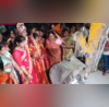 In Bihar A Wedding Ritual Performed By JCB Video Goes Viral