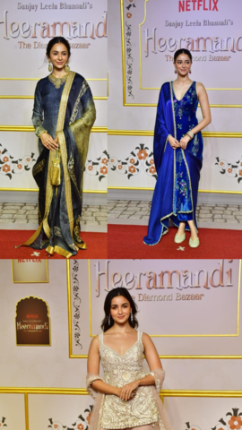 Best Dressed Celebs At Heeramandi Premiere