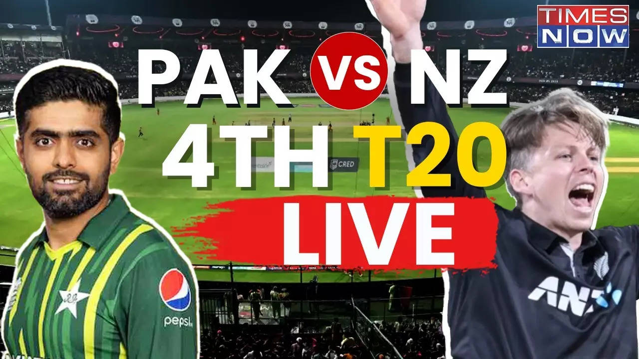 PAK vs NZ 4th T20 HIGHLIGHTS New Zealand Take 2-1 Lead After 4-Run Win Over Babar Azams Pakistan