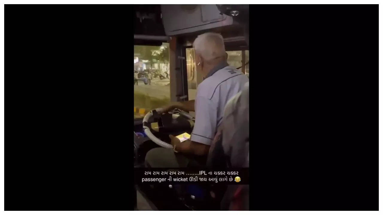 IPL Match Bus Driver Viral Video