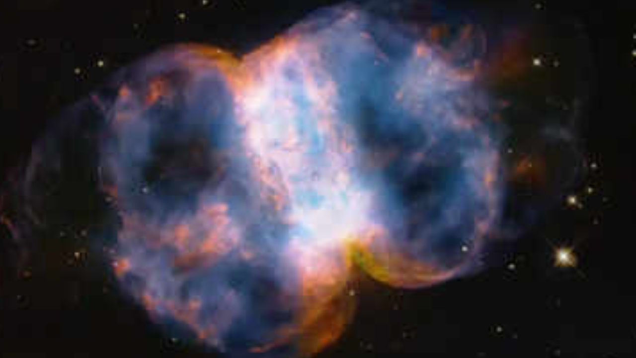 NASA Hubble Telescope Turns 34: Shares Image Of Mesmerising Little Dumbbell Nebula - Times Now